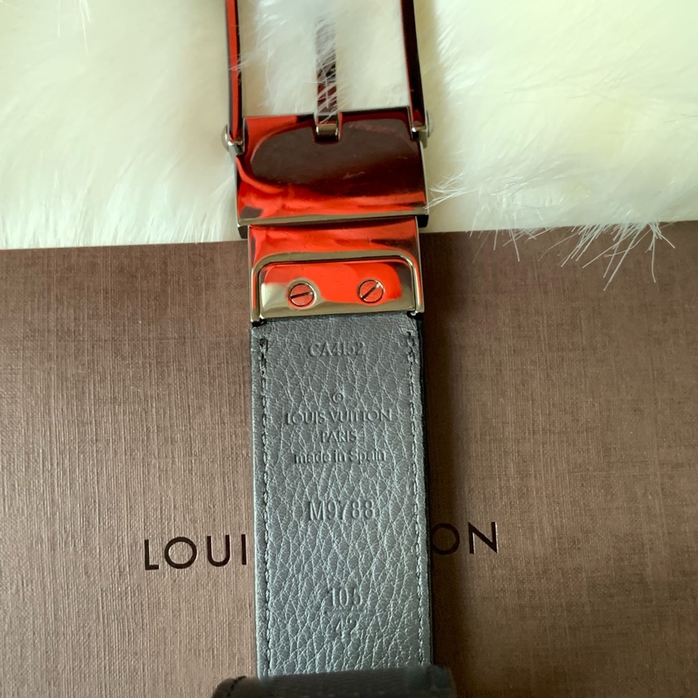 Louis Vuitton “CE Boston 30 Reverse Noir Belt 105” - Picture 10 of 12
